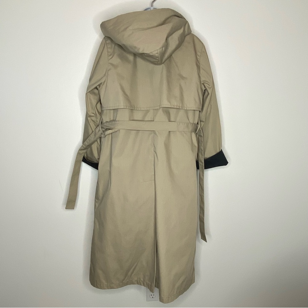 London Fog Vintage Classic Cream Tan Trench Coat - Picture 2 of 16